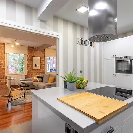 Gran Con Estilo En El Centro De 아파트 *