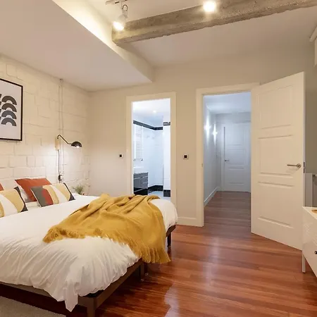 Gran Con Estilo En El Centro De Apartment